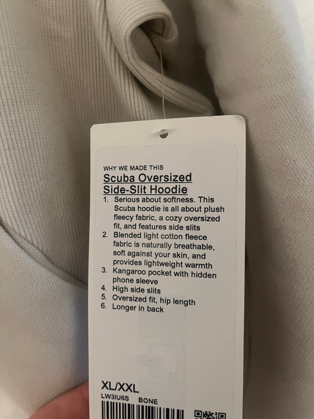 lululemon athletica Cream Pullover Hoodie - Picture 3 of 6